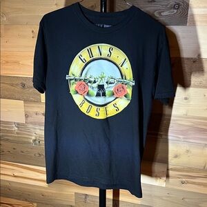 Guns N' Roses Vintage Black Short Sleeve Tee